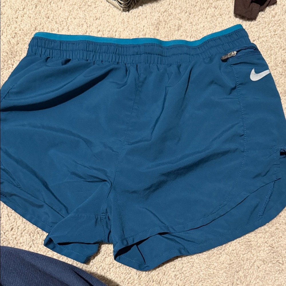 Nike Teal Running Shorts